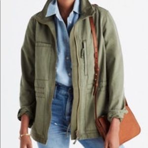 Madewell   Fleet Jacket - Olive Color